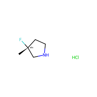 (3R)-3-fluoro-3-methylpyrrolidine hydrochloride