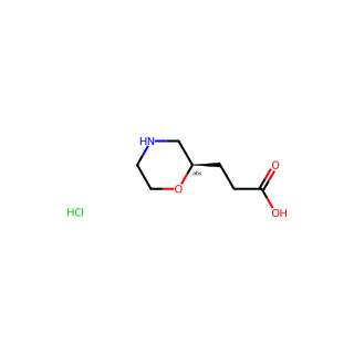 (R)-3-(Morpholin-2-yl)propanoic acid hydrochloride