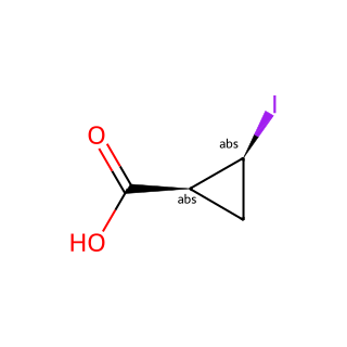 (1S,2S)-2-iodocyclopropanecarboxylic acid
