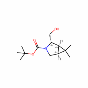tert-butyl (1R,2S,5S)-2-(hydroxymethyl)-6,6-dimethyl-3-azabicyclo[3.1.0]hexane-3-carboxylate