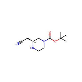 (S)-tert-Butyl 3-(cyanomethyl)piperazine-1-carboxylate