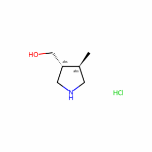 ((3R,4R)-4-Methylpyrrolidin-3-yl)methanolhydrochloride