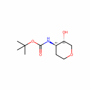 tert-butyl N-[(3S,4R)-3-hydroxytetrahydropyran-4-yl]carbamate