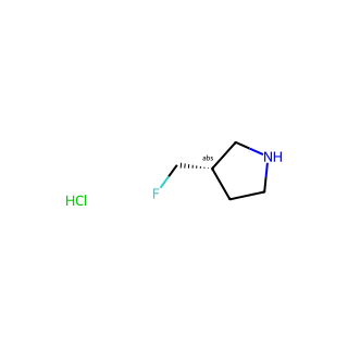 (3S)-3-(fluoromethyl)pyrrolidine hydrochloride