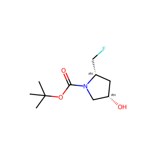 tert-butyl (2S,4S)-2-(fluoromethyl)-4-hydroxypyrrolidine-1-carboxylate