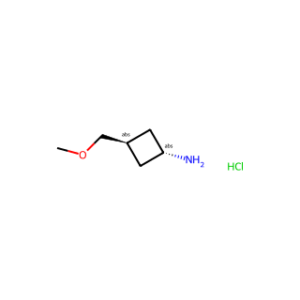 trans-3-(methoxymethyl)cyclobutanamine hydrochloride