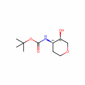 tert-butyl N-[(3R,4R)-3-hydroxytetrahydropyran-4-yl]carbamate