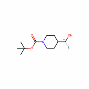 tert-butyl 4-[(1R)-1-hydroxyethyl]piperidine-1-carboxylate