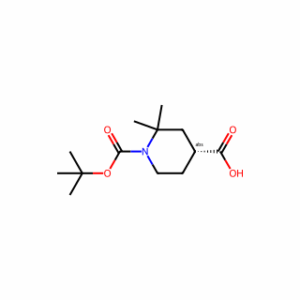 (4R)-1-tert-butoxycarbonyl-2,2-dimethyl-piperidine-4-carboxylic acid