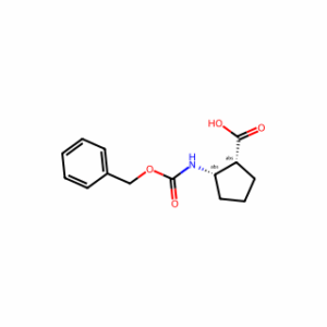 (1R,2S)-2-{[(benzyloxy)carbonyl]amino}cyclopentane-1-carboxylic acid