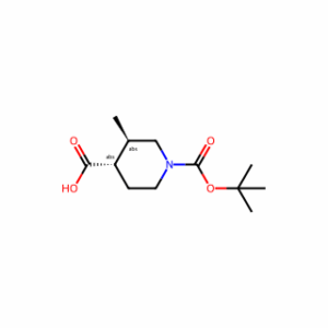 (3R,4S)-1-[(tert-butoxy)carbonyl]-3-methylpiperidine-4-carboxylic acid