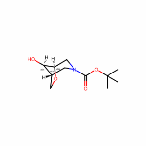 tert-butyl (1S,5S,8S)-rel-8-hydroxy-6-oxa-3-azabicyclo[3.2.1]octane-3-carboxylate