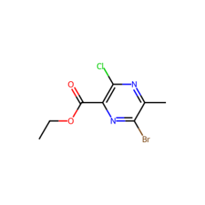Ethyl 6-bromo-3-chloro-5-methylpyrazine-2-carboxylate