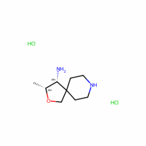 (3R,4R)-3-Methyl-2-oxa-8-azaspiro[4.5]decan-4-amine dihydrochloride