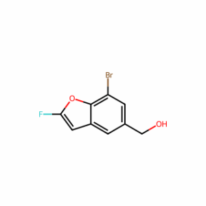 (7-bromo-2-fluoro-benzofuran-5-yl)methanol