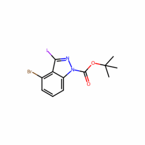 tert-Butyl 4-bromo-3-iodo-1H-indazole-1-carboxylate