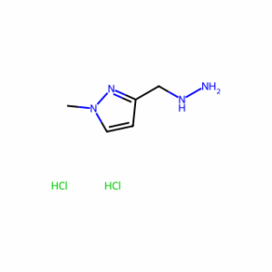 (1-methylpyrazol-3-yl)methylhydrazine;dihydrochloride