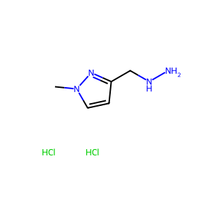 (1-methylpyrazol-3-yl)methylhydrazine;dihydrochloride
