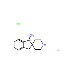 (S)-1,3-Dihydrospiro[indene-2,4′-piperidin]-1-amine dihydrochloride
