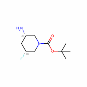tert-butyl (3S,5R)-3-amino-5-fluoropiperidine-1-carboxylate