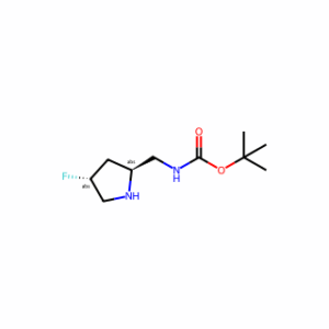 tert-butyl N-{[(2S,4R)-4-fluoropyrrolidin-2-yl]methyl}carbamate