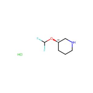 (3R)-3-(difluoromethoxy)piperidine;hydrochloride