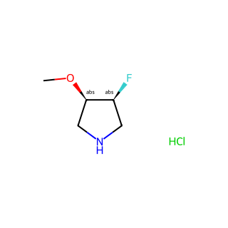 (3S,4R)-3-Fluoro-4-methoxypyrrolidine hydrochloride
