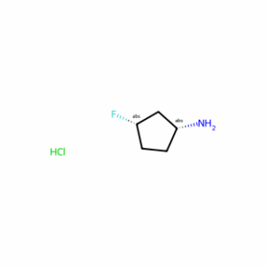 (1R,3S)-3-Fluorocyclopentan-1-amine hydrochloride