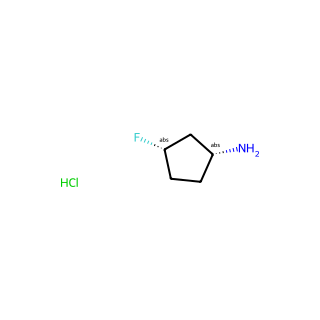(1R,3S)-3-Fluorocyclopentan-1-amine hydrochloride