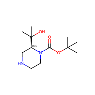 tert-Butyl 2-(2-hydroxypropan-2-yl)piperazine-1-carboxylate