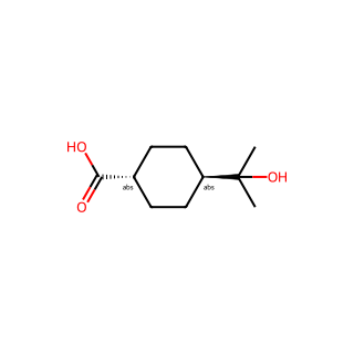 trans-4-(1-Hydroxy-1-methylethyl)cyclohexanecarboxylic acid