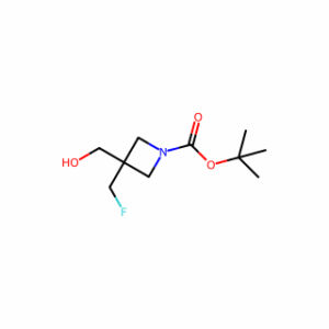 tert-butyl 3-(fluoromethyl)-3-(hydroxymethyl)azetidine-1-carboxylate