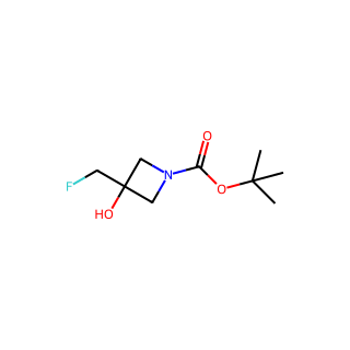 tert-butyl 3-(fluoromethyl)-3-hydroxyazetidine-1-carboxylate