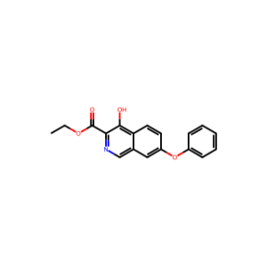 Ethyl 4-hydroxy-1-methyl-7-phenoxyisoquinoline-3-carboxylate