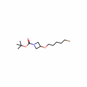 tert-butyl 3-(5-bromopentoxy)azetidine-1-carboxylate