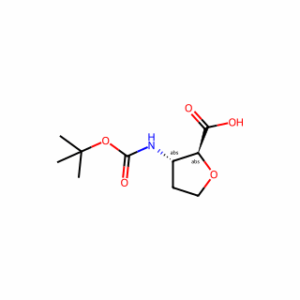 (2S,3S)-3-(tert-butoxycarbonylamino)tetrahydrofuran-2-carboxylic acid