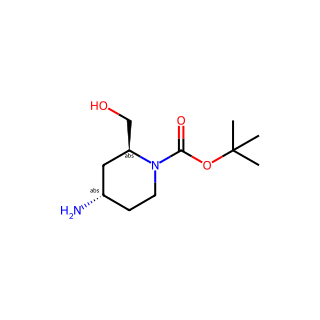 tert-butyl (2S,4S)-4-amino-2-(hydroxymethyl)piperidine-1-carboxylate