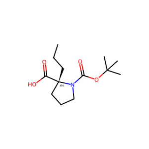 (2R)-1-tert-butoxycarbonyl-2-propyl-pyrrolidine-2-carboxylic acid