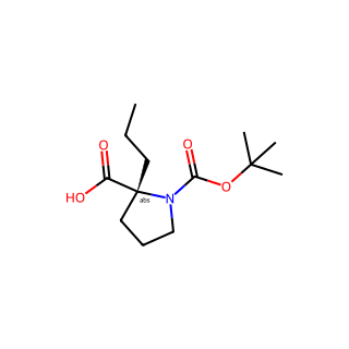 (2R)-1-tert-butoxycarbonyl-2-propyl-pyrrolidine-2-carboxylic acid