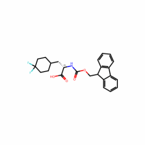 (2S)-3-(4,4-difluorocyclohexyl)-2-(9H-fluoren-9-ylmethoxycarbonylamino)propanoic acid