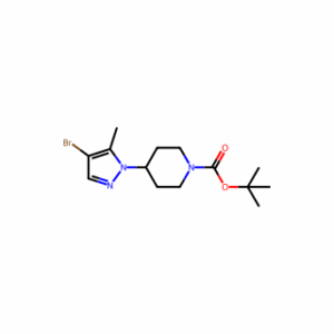 tert-Butyl 4-(4-bromo-5-methylpyrazol-1-yl)piperidine-1-carboxylate