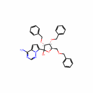 (3R,4R,5R)-2-(4-Aminopyrrolo[2,1-f][1,2,4]triazin-7-yl)-3,4-bis(benzyloxy)-5-((benzyloxy)methyl)tetrahydrofuran-2-ol