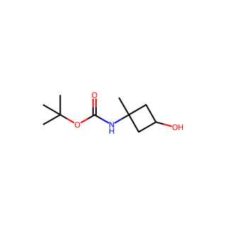 tert-butyl N-(3-hydroxy-1-methylcyclobutyl)carbamate