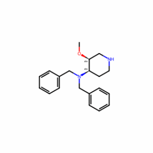 (3S,4R)-N,N-Dibenzyl-3-methoxypiperidin-4-amine