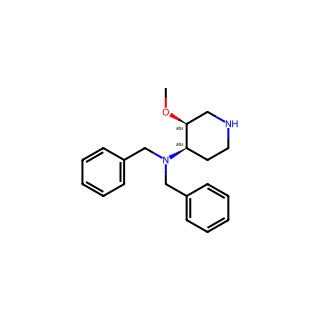 (3S,4R)-N,N-Dibenzyl-3-methoxypiperidin-4-amine