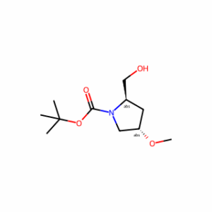 TERT-BUTYL (2R,4S)-2-(HYDROXYMETHYL)-4-METHOXYPYRROLIDINE-1-CARBOXYLATE