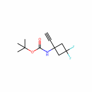 tert-Butyl (1-ethynyl-3,3-difluorocyclobutyl)carbamate