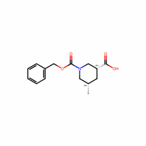(3R,5S)-1-Benzyloxycarbonyl-5-methylpiperidine-3-carboxylic acid