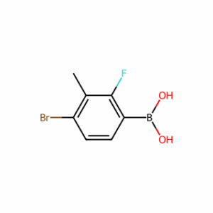 (4-Bromo-2-fluoro-3-methylphenyl)boronic acid