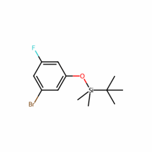 (3-Bromo-5-fluorophenoxy)(tert-butyl)dimethylsilane